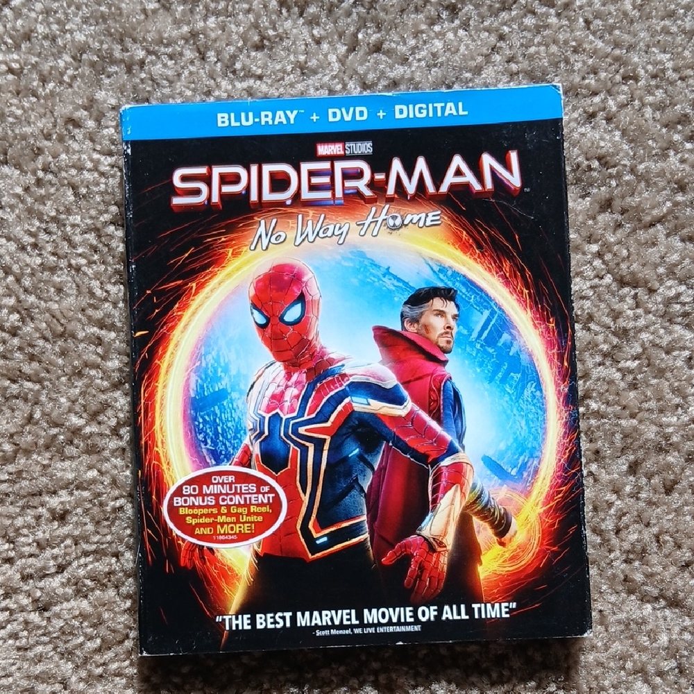 Spider-Man: No Way Home Blu-ray And DVD